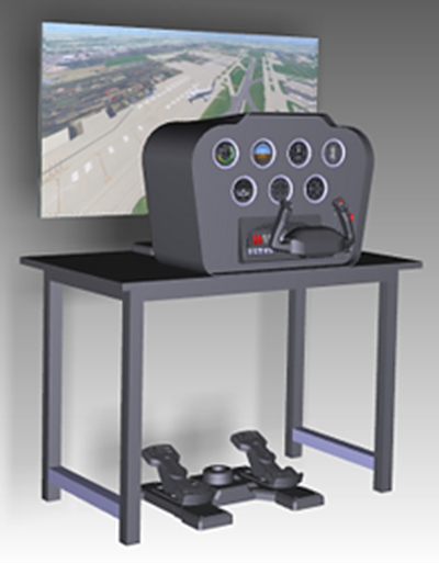 桌面飞行教学模拟实验系统 ZFX100-ED